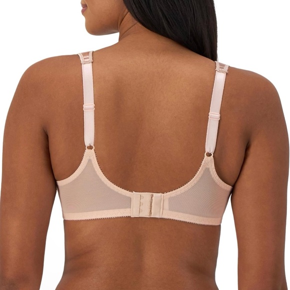 Bali Women's Satin Tracings Minimizer Bra Bustline Slimmer Underwire Bra 40DD - Picture 2 of 9